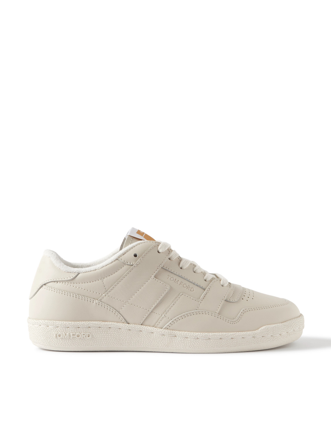 TOM FORD - Jake Leather Sneakers - Men - Neutrals - UK 10.5 TOM FORD - Jake Leather Sneakers - Men - Neutrals - UK 10.5 von TOM FORD