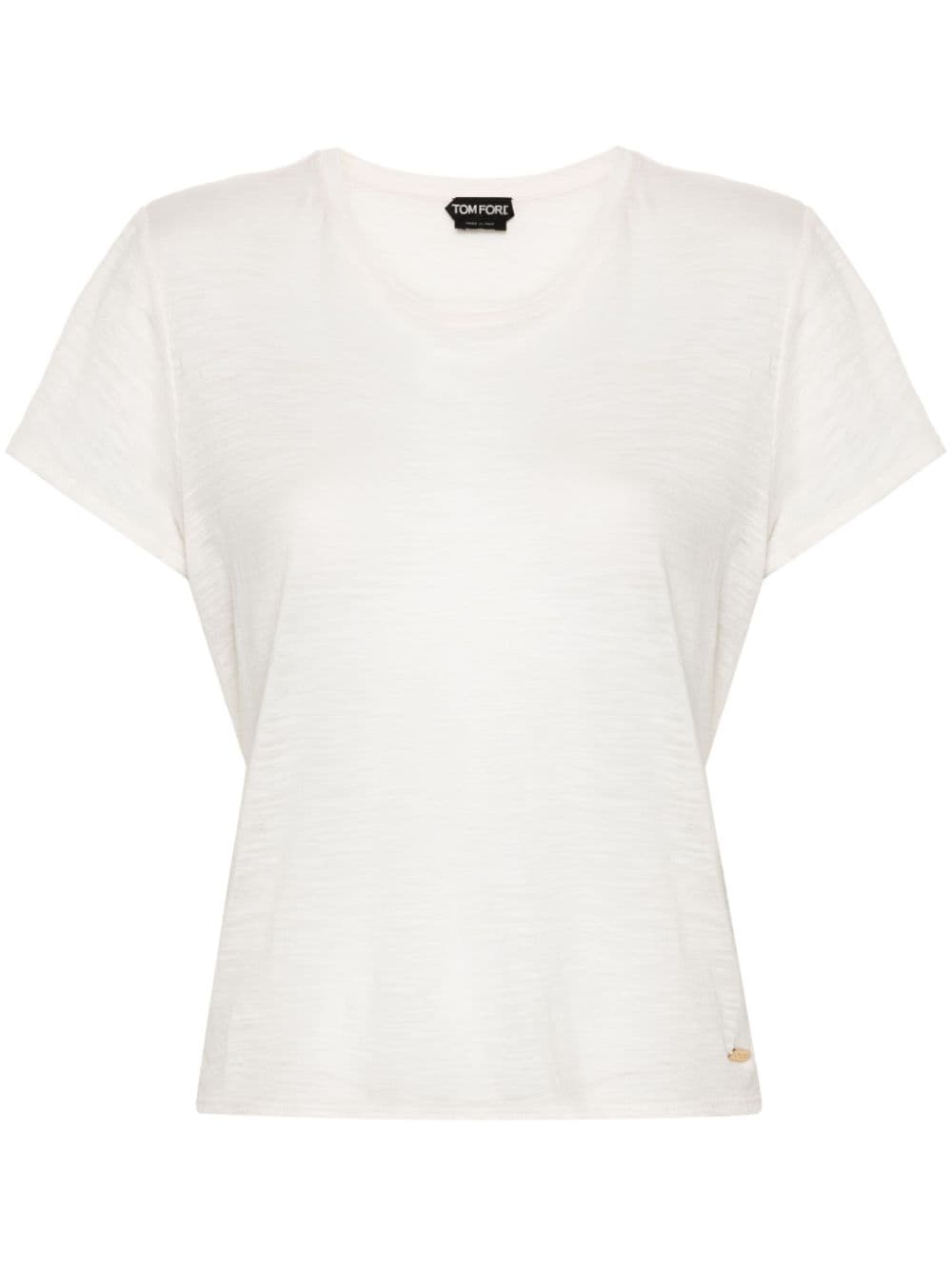 TOM FORD Jersey-T-Shirt - Nude von TOM FORD