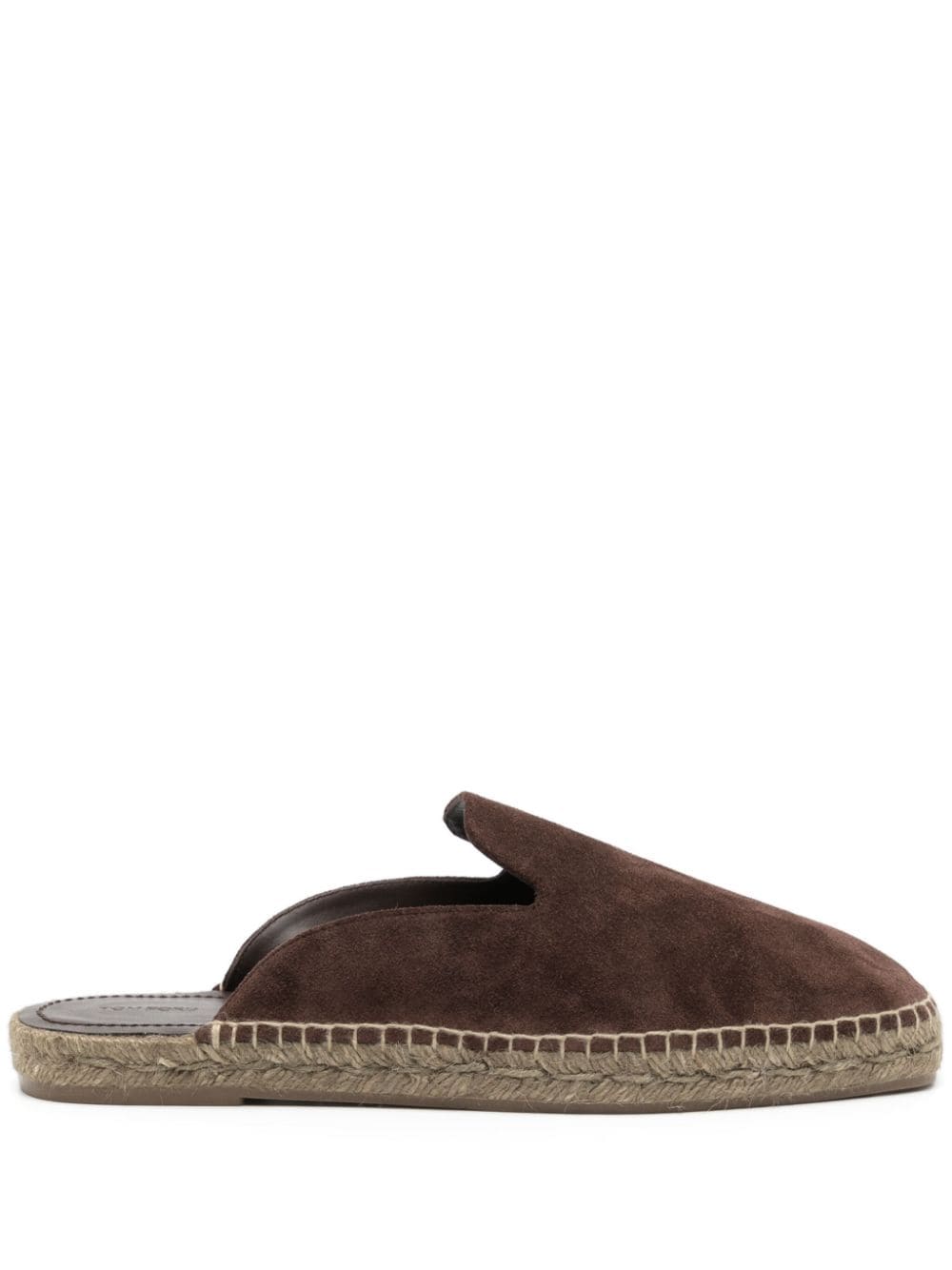 TOM FORD Jude Slipper aus Wildleder - Braun von TOM FORD