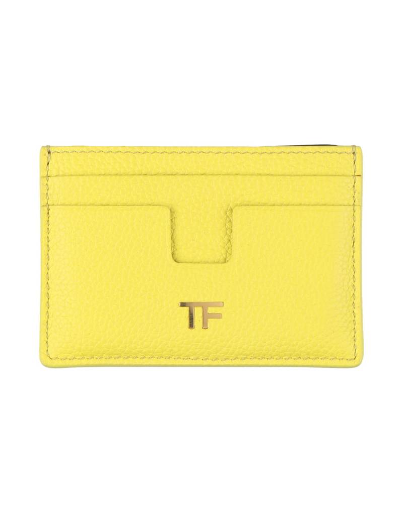 TOM FORD Kartenetui Damen Gelb von TOM FORD