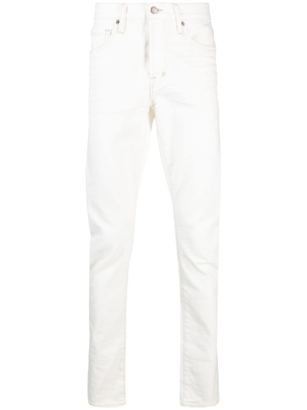 TOM FORD Klassische Slim-Fit-Jeans - Weiß von TOM FORD