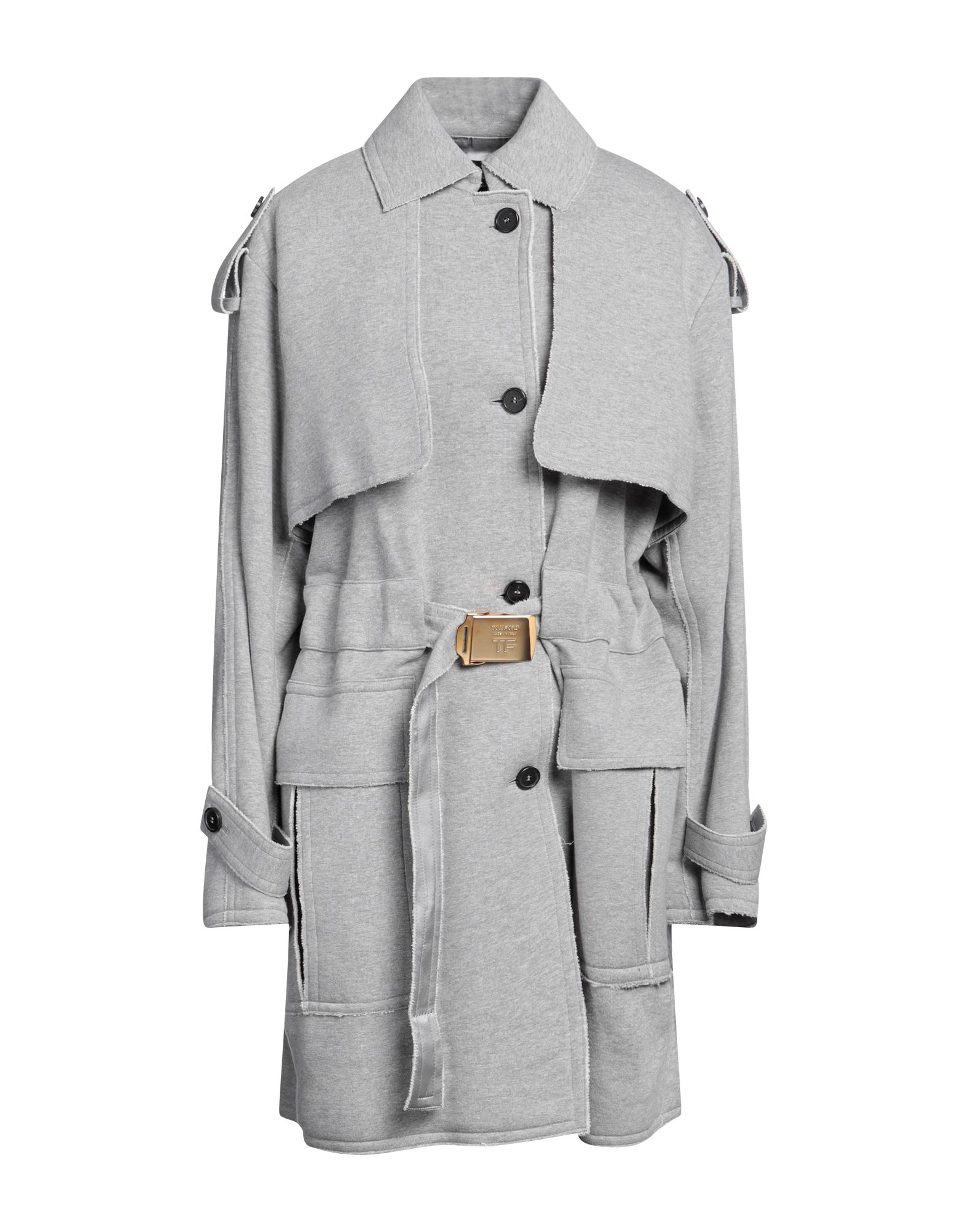 TOM FORD Jacke, Mantel & Trenchcoat Damen Grau von TOM FORD