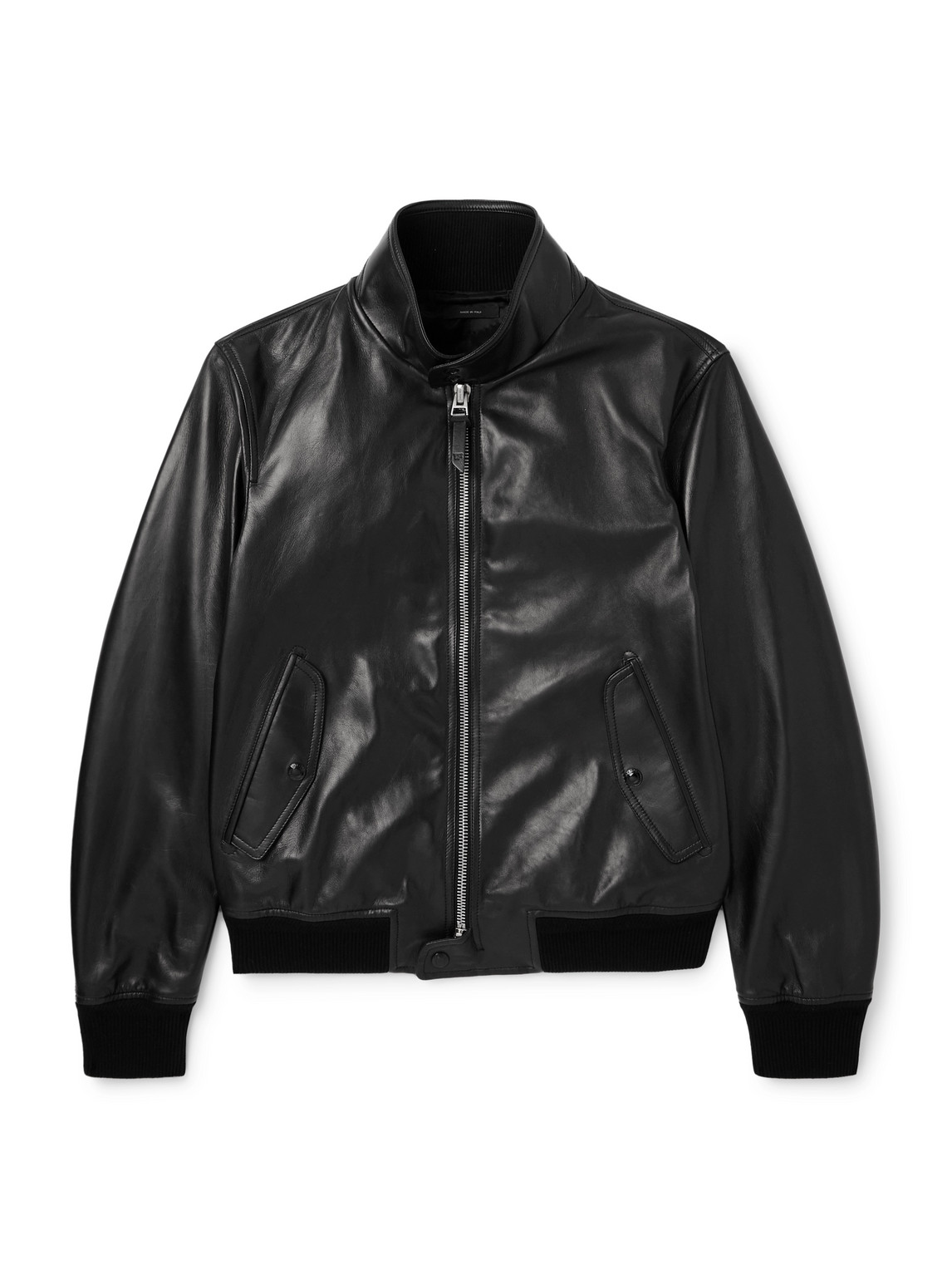 TOM FORD - Leather Jacket - Men - Black - IT 50 von TOM FORD