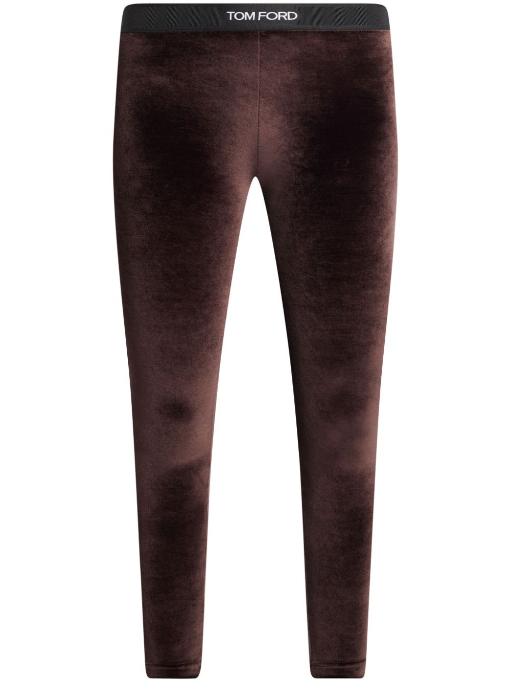 TOM FORD Leggings mit Logo-Bund - Braun von TOM FORD