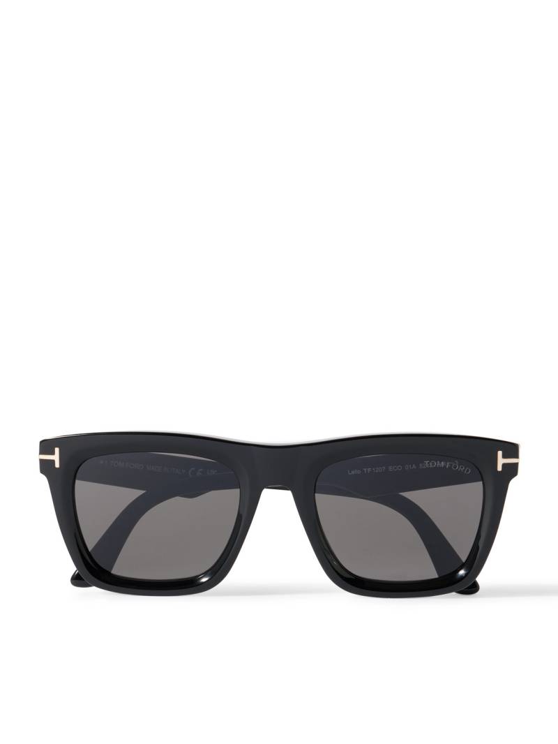 TOM FORD - Lelio Square-Frame Acetate Sunglasses - Men - Black von TOM FORD