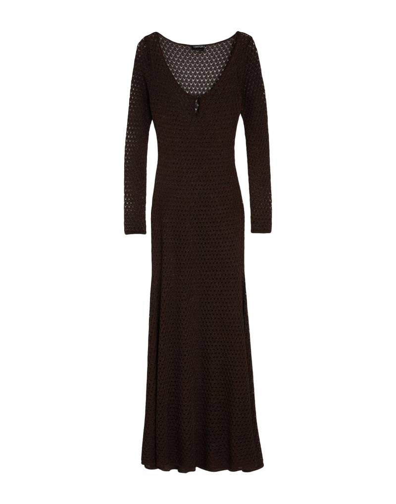 TOM FORD Maxi-kleid Damen Dunkelbraun von TOM FORD