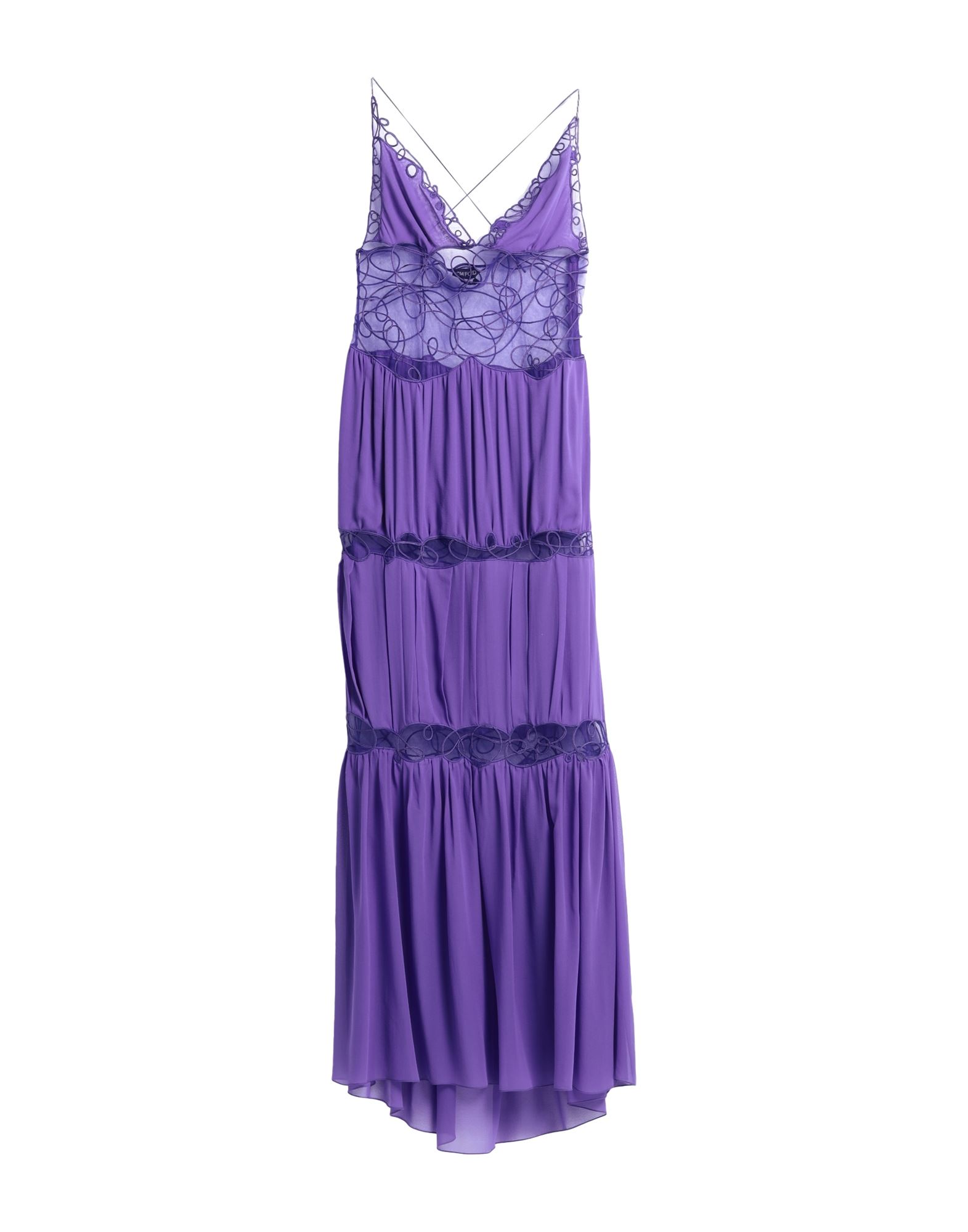 TOM FORD Maxi-kleid Damen Violett von TOM FORD