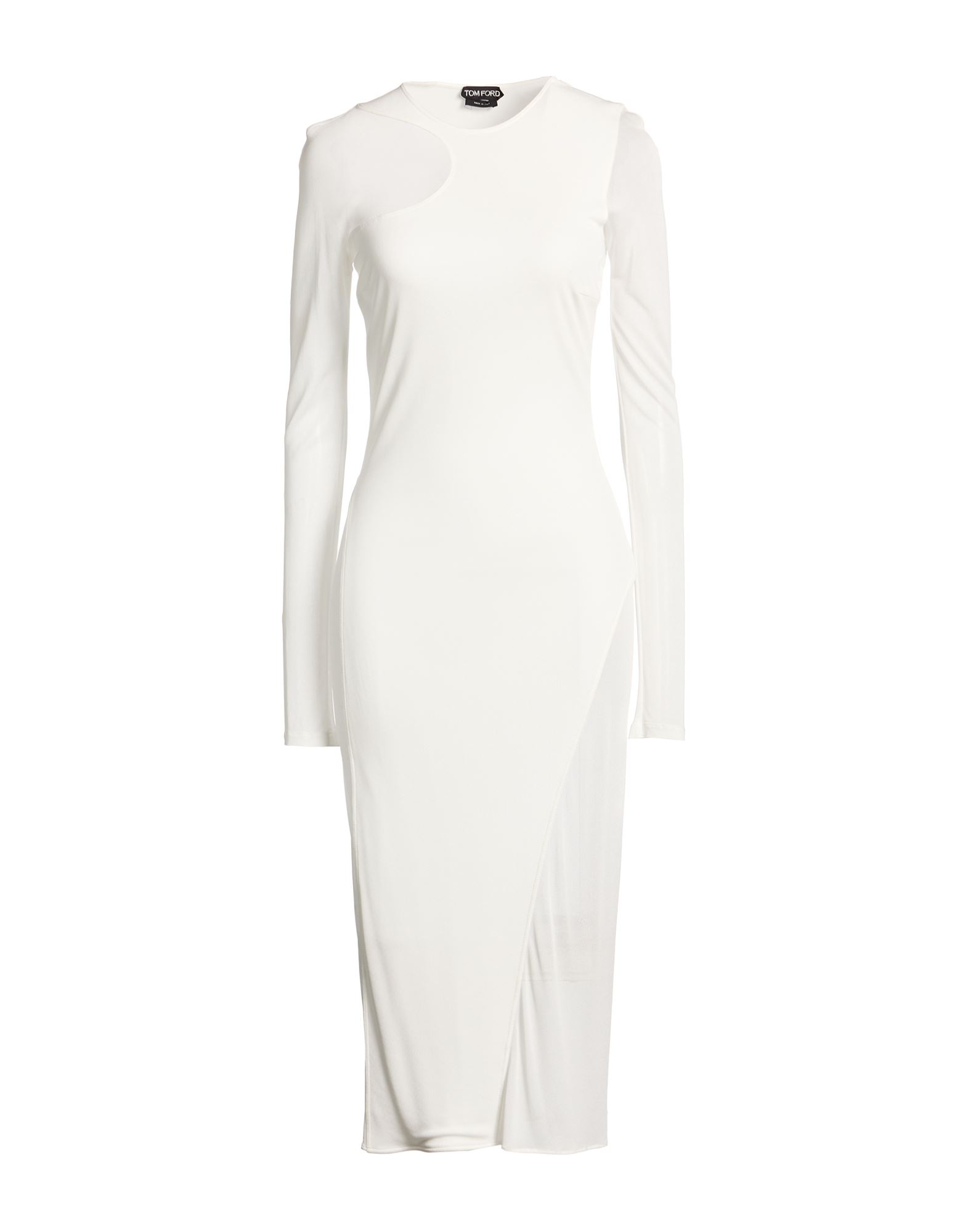 TOM FORD Midi-kleid Damen Off white von TOM FORD