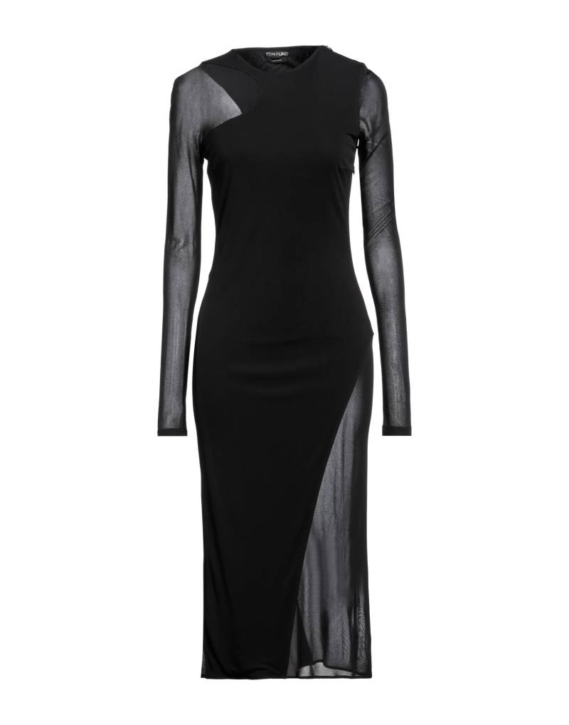 TOM FORD Midi-kleid Damen Schwarz TOM FORD Midi-kleid Damen Schwarz von TOM FORD