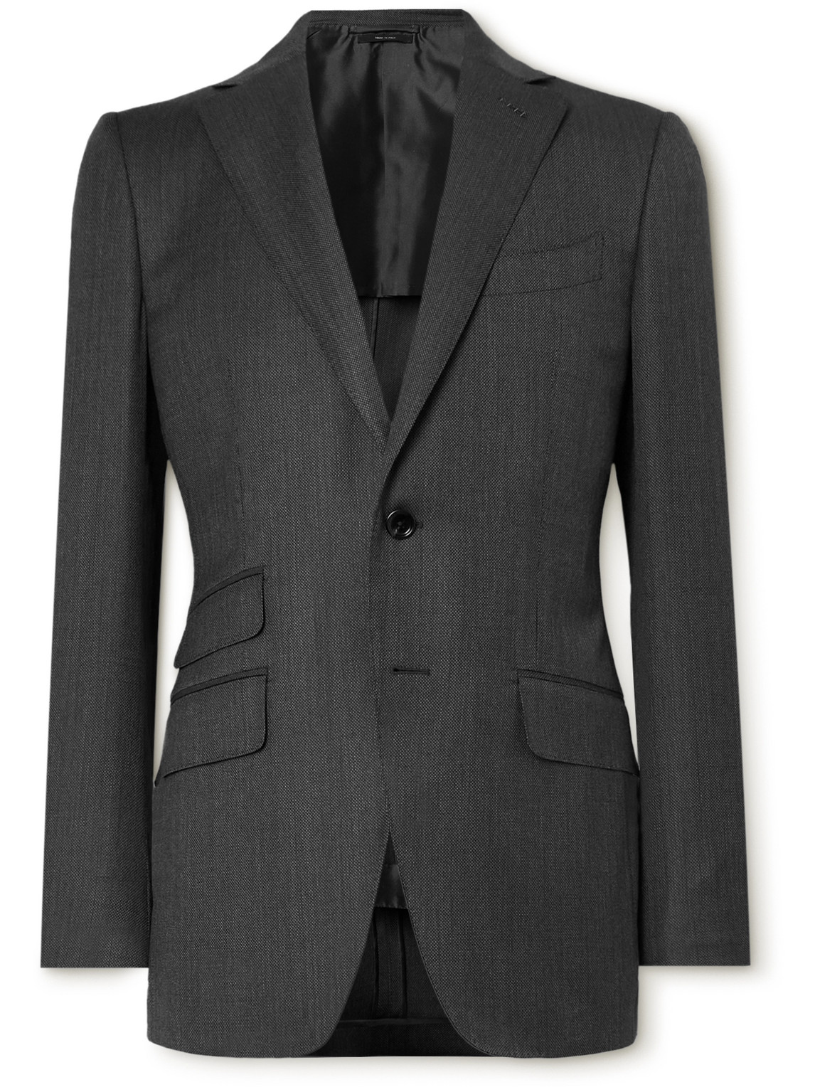 TOM FORD - O'Connor Birdseye Textured-Wool Suit Jacket - Men - Gray - IT 48 TOM FORD - O'Connor Birdseye Textured-Wool Suit Jacket - Men - Gray - IT 48 von TOM FORD