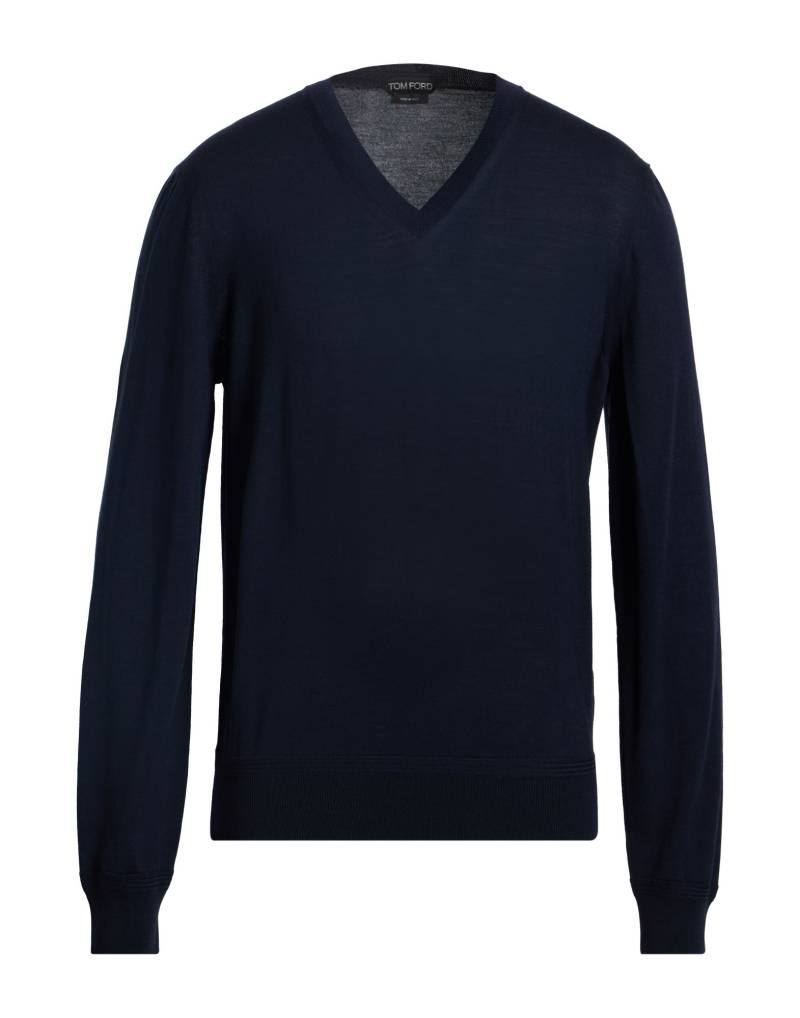 TOM FORD Pullover Herren Marineblau von TOM FORD