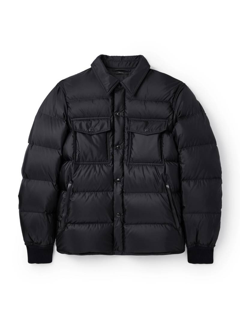 TOM FORD - Quilted Shell Down Jacket - Men - Black - IT 54 von TOM FORD