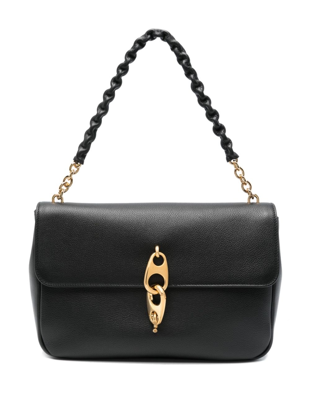 TOM FORD Schultertasche mit Kettenriemen - Schwarz von TOM FORD