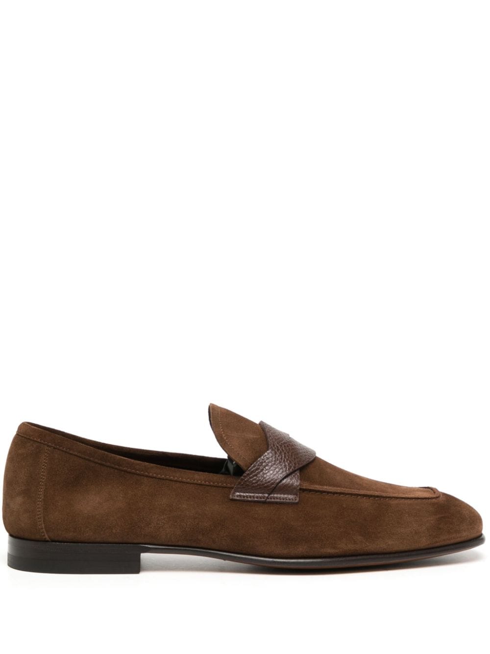 TOM FORD Sean Loafer aus Wildleder - Braun von TOM FORD