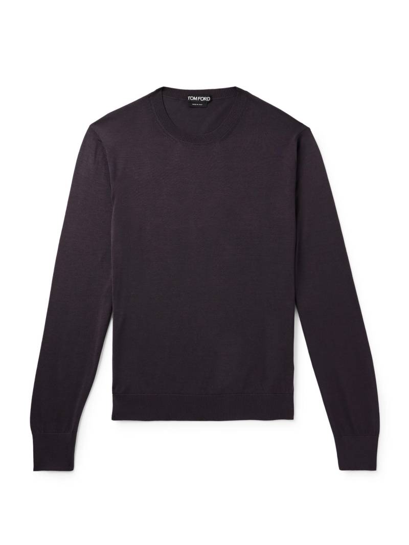 TOM FORD - Silk Sweater - Men - Brown - IT 50 von TOM FORD