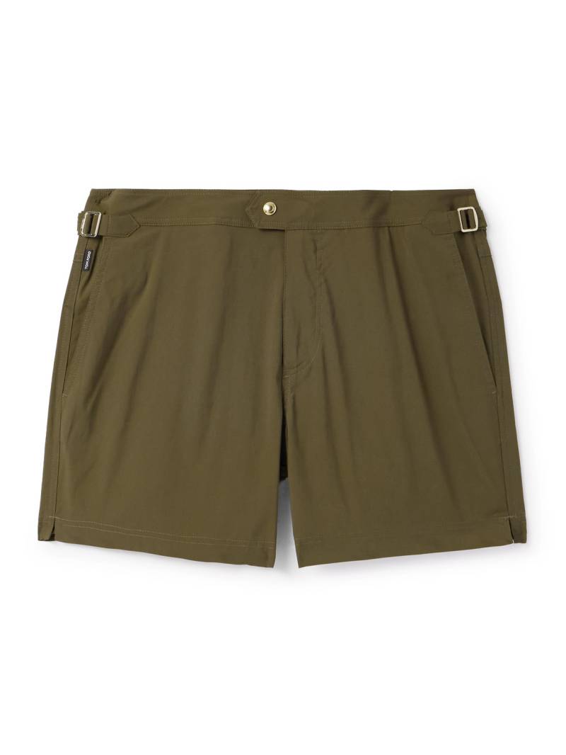 TOM FORD - Slim-Fit Short-Length Swim Shorts - Men - Brown - IT 48 TOM FORD - Slim-Fit Short-Length Swim Shorts - Men - Brown - IT 48 von TOM FORD