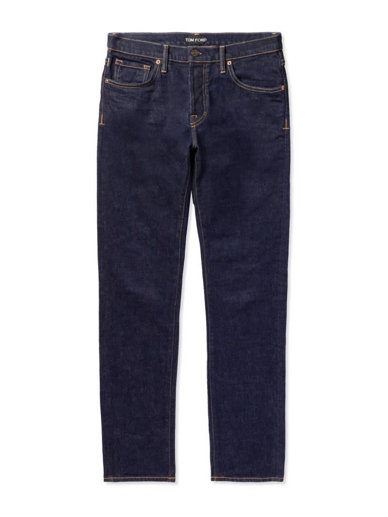 TOM FORD - Slim-Fit Tapered Jeans - Men - Blue - UK/US 34 von TOM FORD