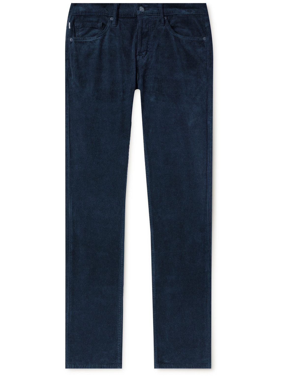 TOM FORD - Slim Straight-Leg Cotton-Blend Corduroy Trousers - Men - Blue - UK/US 32 TOM FORD - Slim Straight-Leg Cotton-Blend Corduroy Trousers - Men - Blue - UK/US 32 von TOM FORD