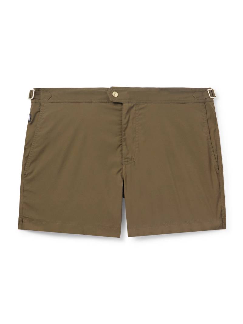 TOM FORD - Straight-Leg Mid-Length Swim Shorts - Men - Brown - IT 46 von TOM FORD