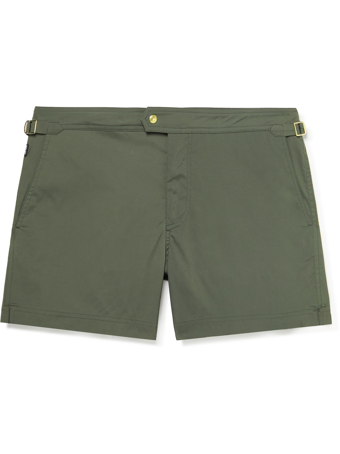 TOM FORD - Straight-Leg Short-Length Swim Shorts - Men - Green - IT 52 von TOM FORD
