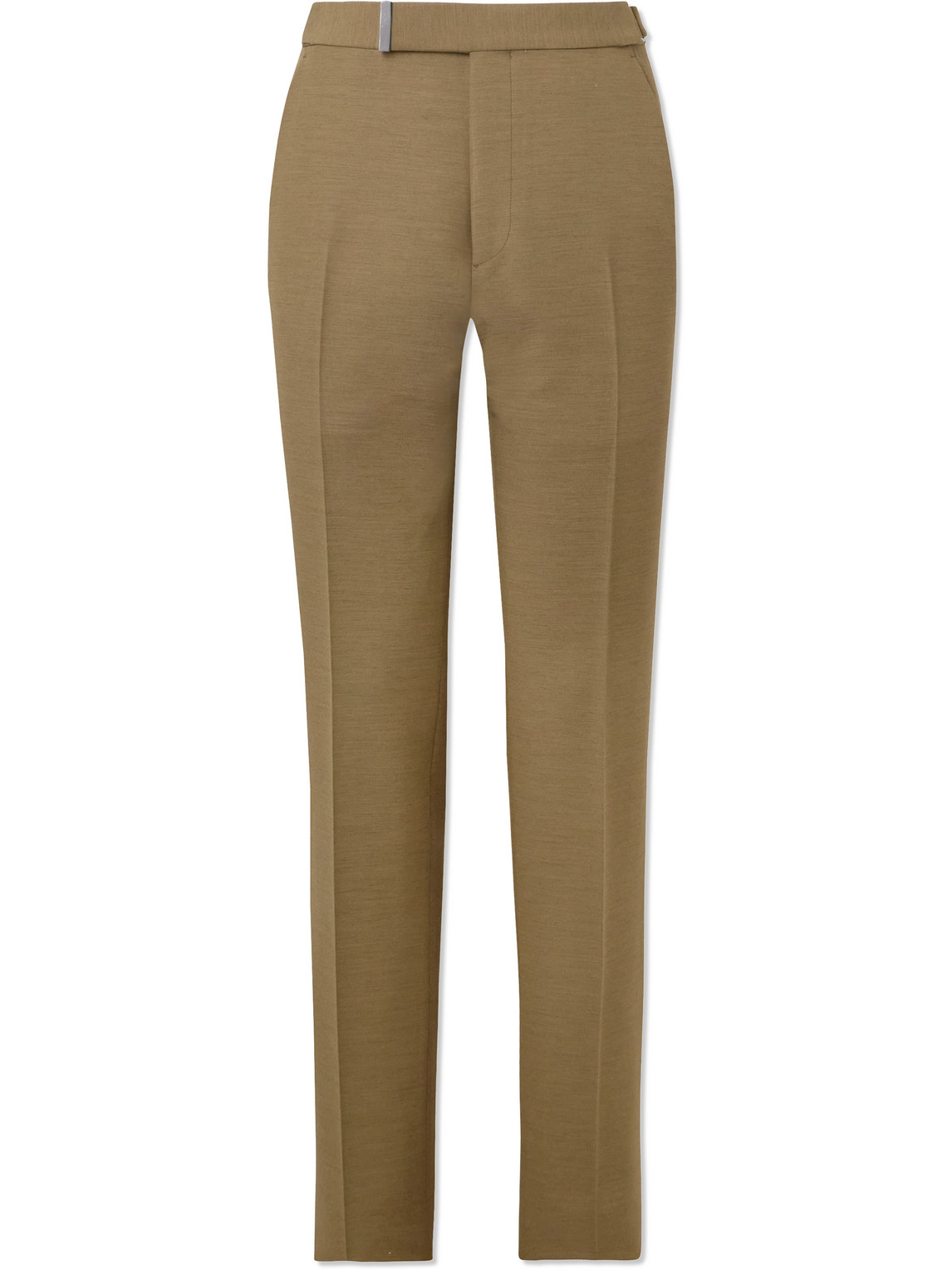 TOM FORD - Straight-Leg Twill Trousers - Men - Green - IT 46 von TOM FORD