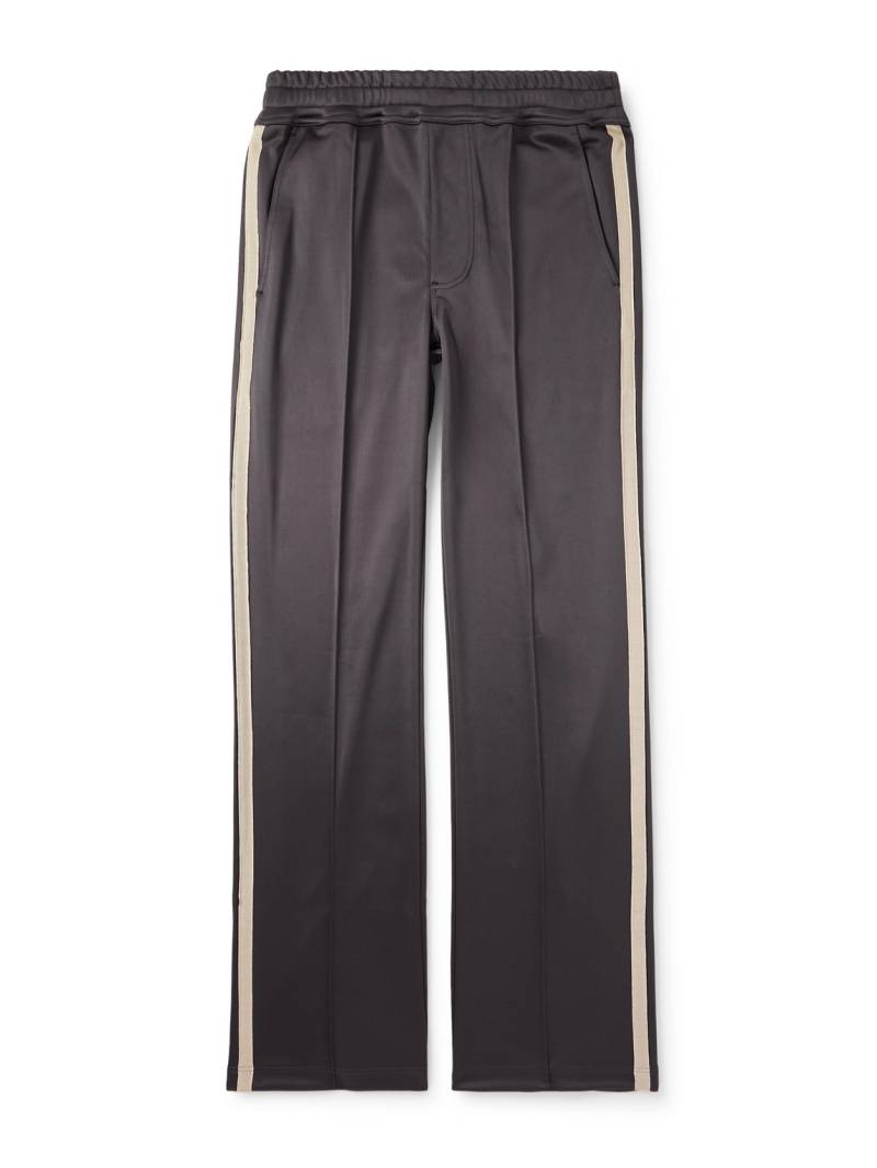 TOM FORD - Straight-Leg Webbing-Trimmed Jersey Track Pants - Men - Brown - IT 54 von TOM FORD