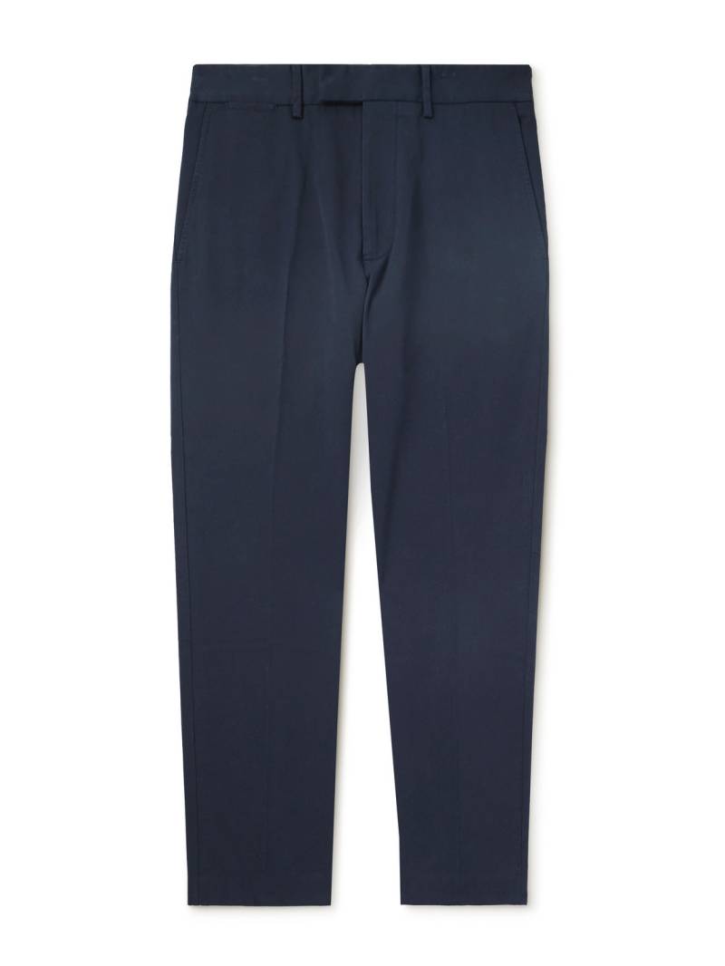 TOM FORD - Tapered Cotton-Blend Twill Chinos - Men - Blue - UK/US 40 von TOM FORD