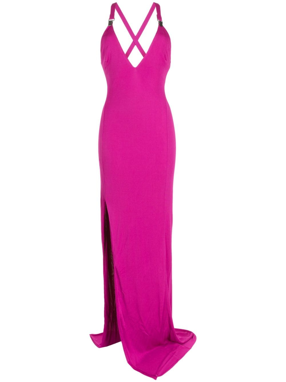 TOM FORD Kleid mit V-Ausschnitt - Rosa von TOM FORD