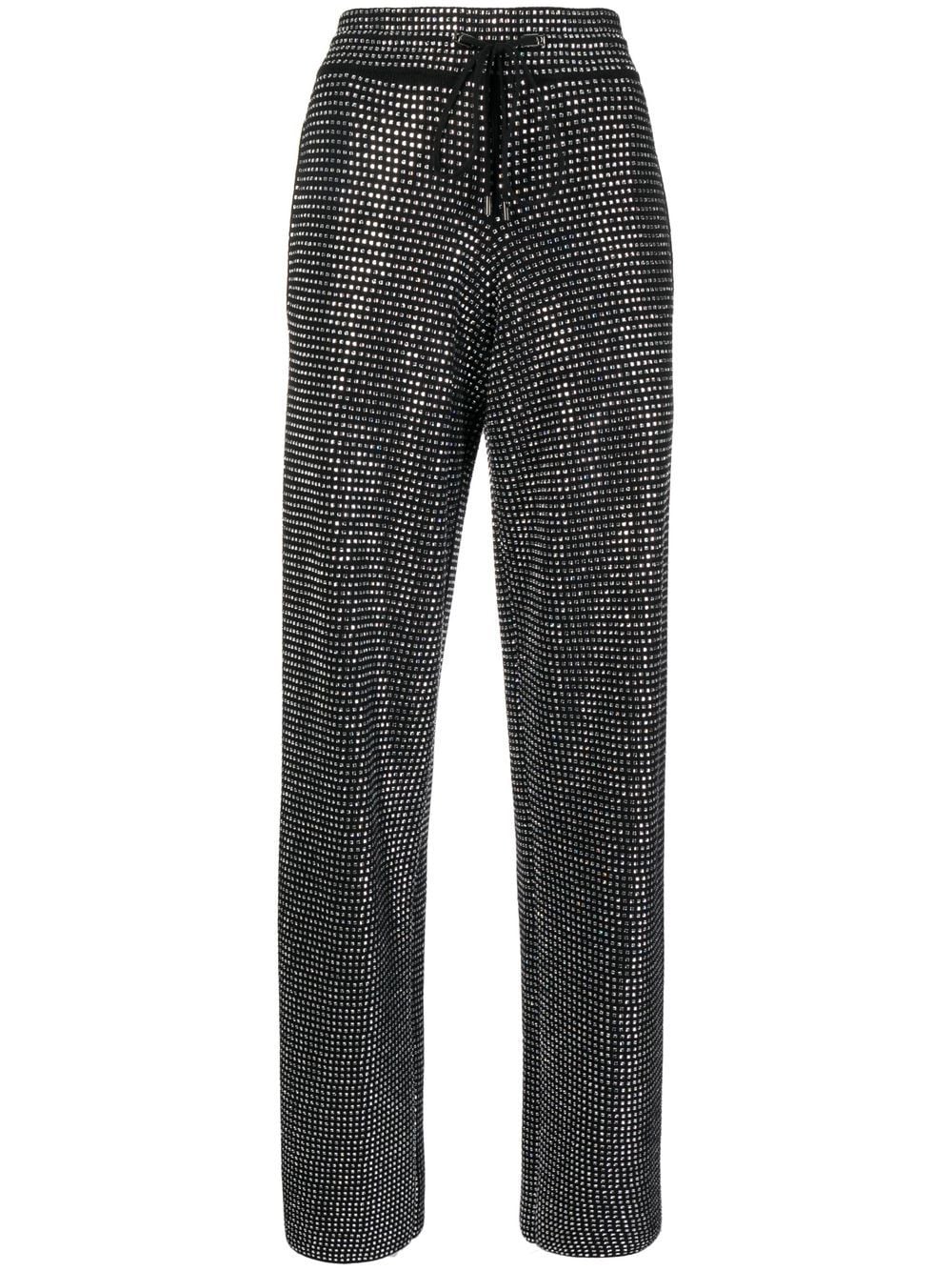 TOM FORD Weite Hose mit Kristallen - Schwarz von TOM FORD