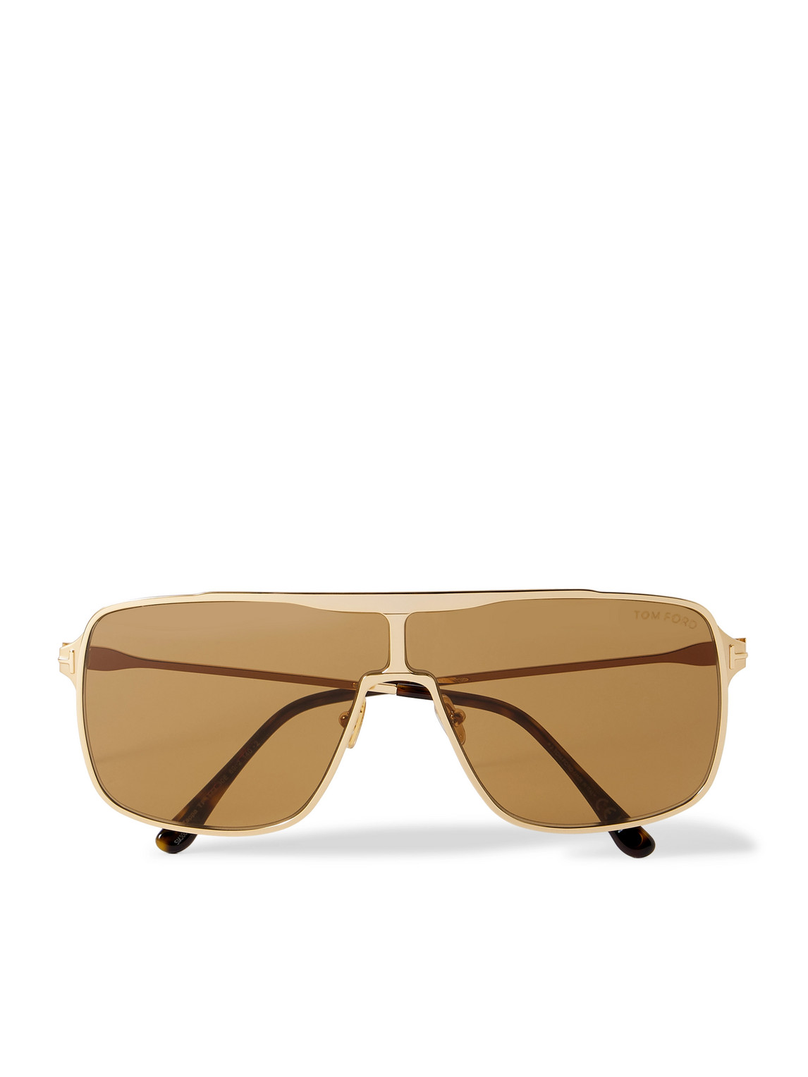 TOM FORD - Zappa D-Frame Gold-Tone Sunglasses - Men - Gold TOM FORD - Zappa D-Frame Gold-Tone Sunglasses - Men - Gold von TOM FORD