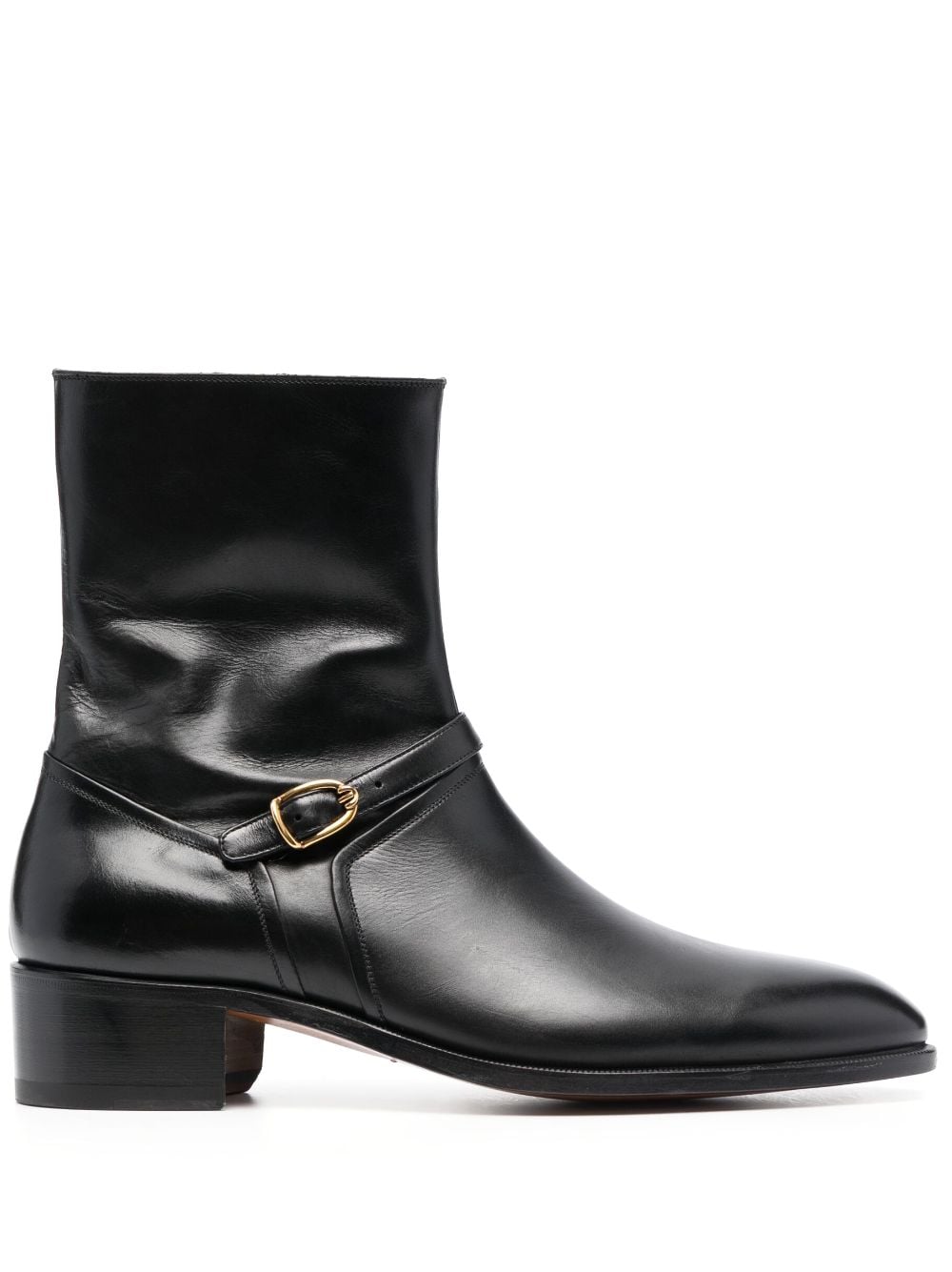 TOM FORD Stiefel mit Zierschnalle - Schwarz von TOM FORD