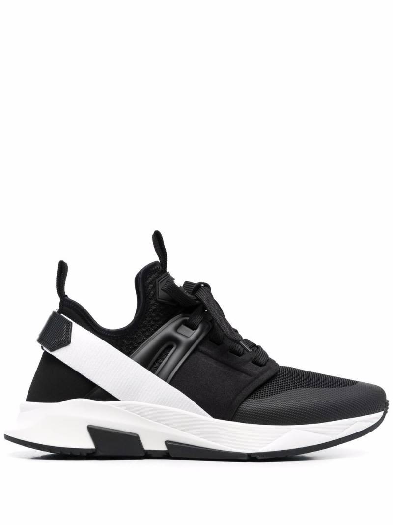 TOM FORD Sneakers in Colour-Block-Optik - Schwarz von TOM FORD