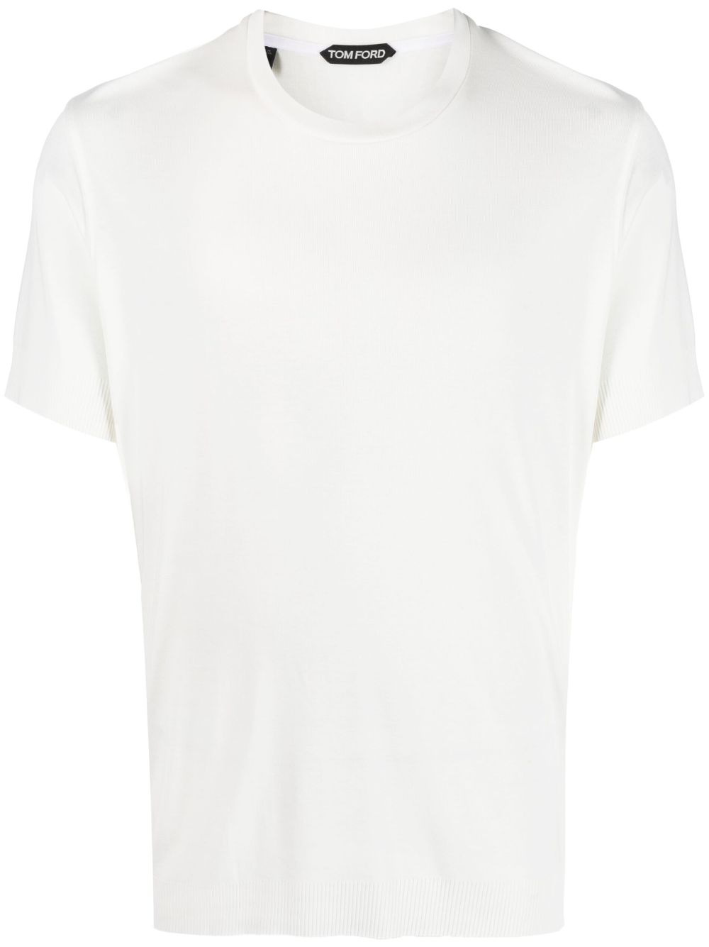 TOM FORD T-Shirt mit rundem Ausschnitt - Weiß von TOM FORD