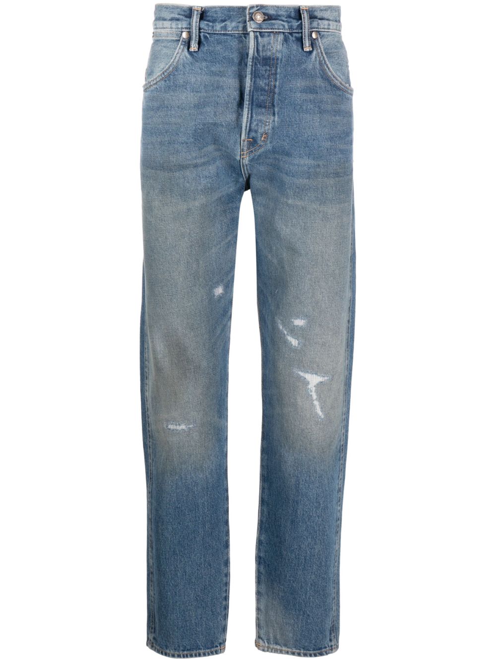 TOM FORD Jeans im Distressed-Look - Blau von TOM FORD