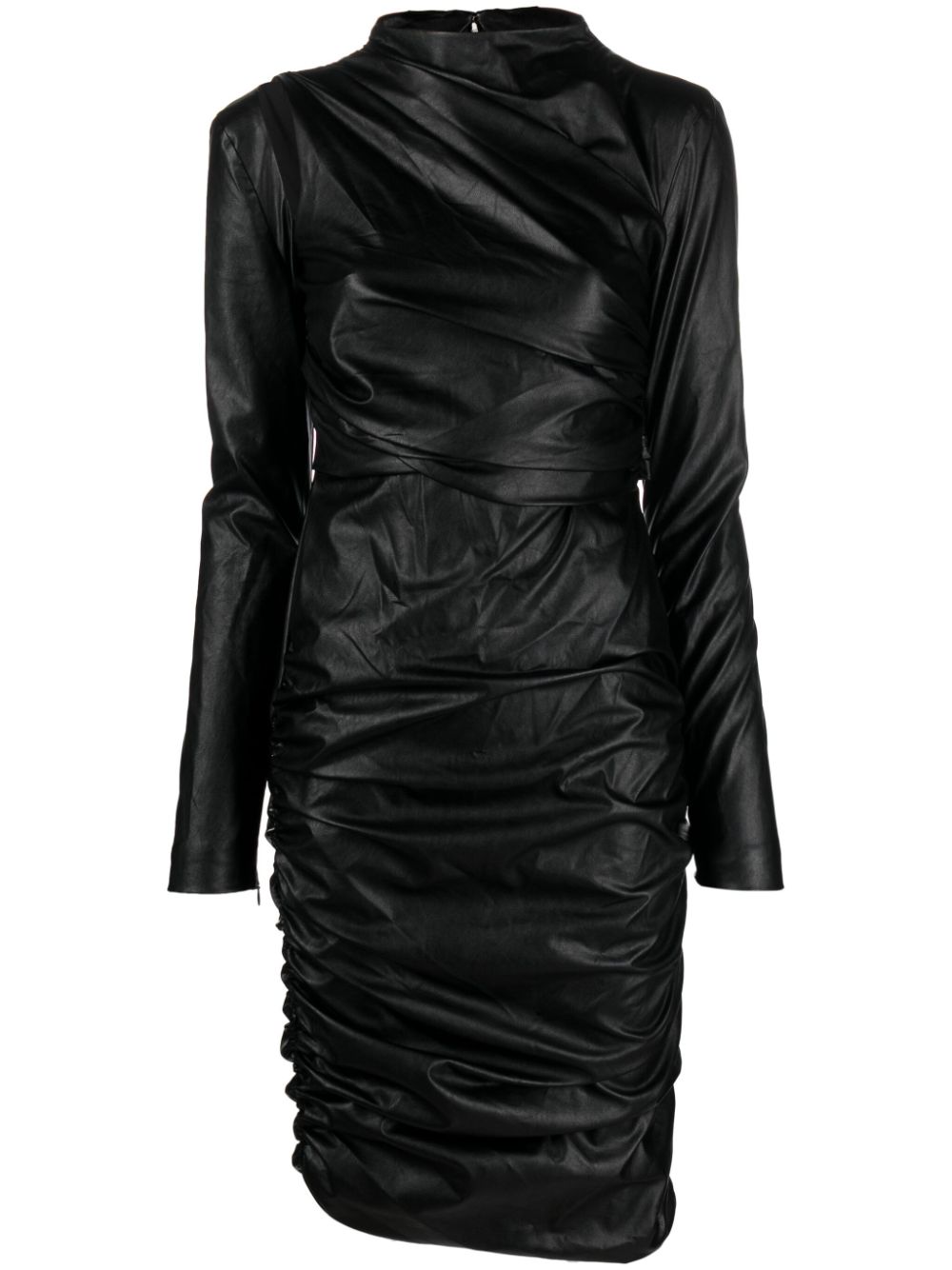 TOM FORD Minikleid aus Faux-Leder - Schwarz von TOM FORD