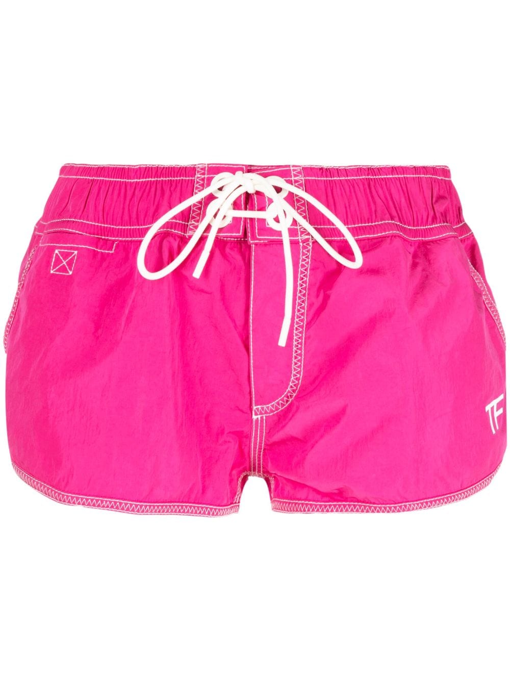 TOM FORD Shorts mit Logo-Print - Rosa von TOM FORD