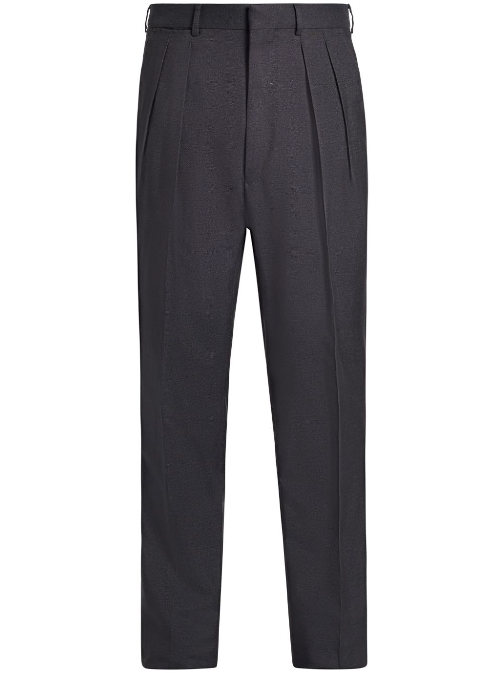 TOM FORD Seidenhose mit Falten - Schwarz von TOM FORD