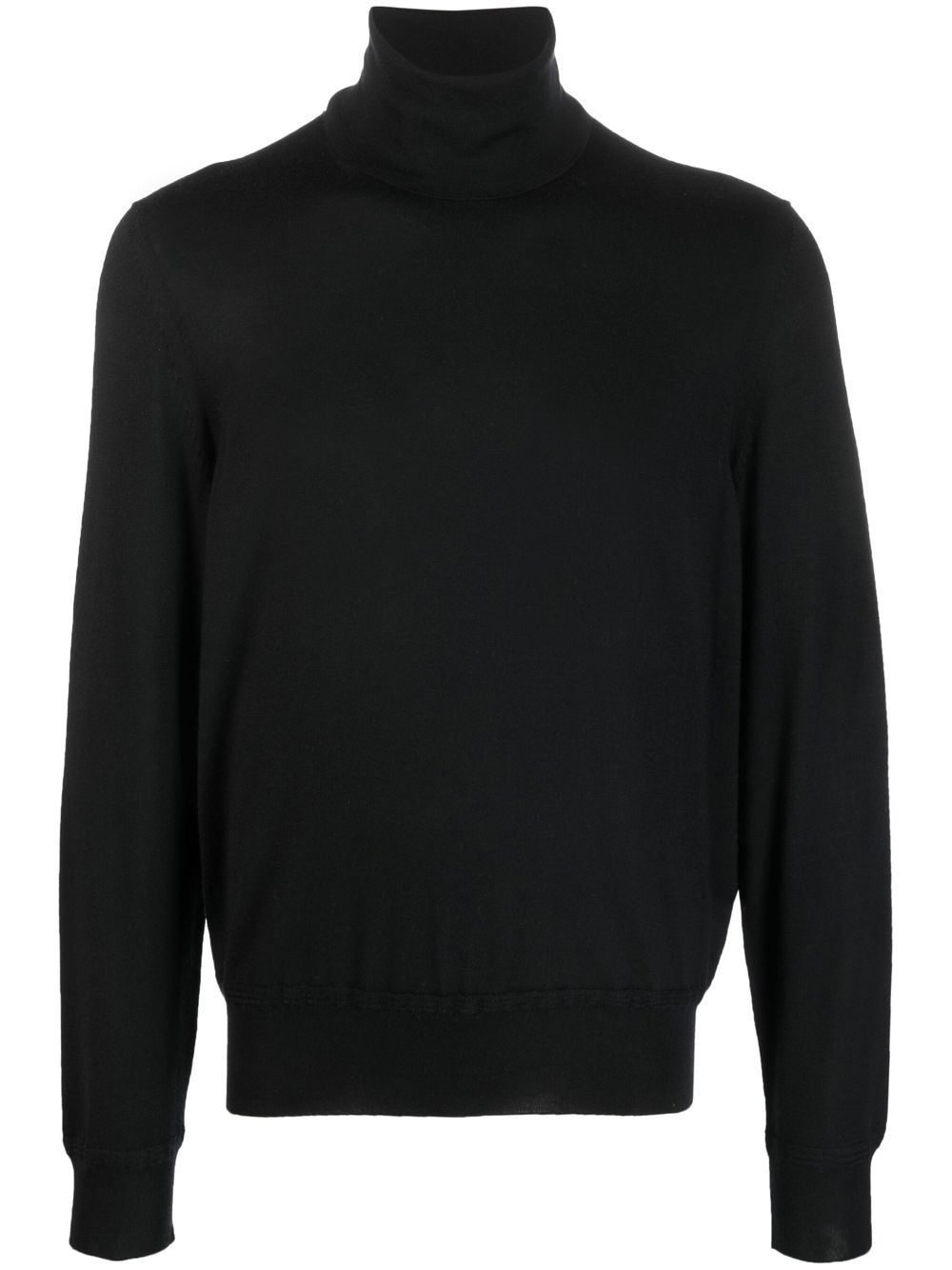 TOM FORD Gerippter Rollkragenpullover - Schwarz von TOM FORD