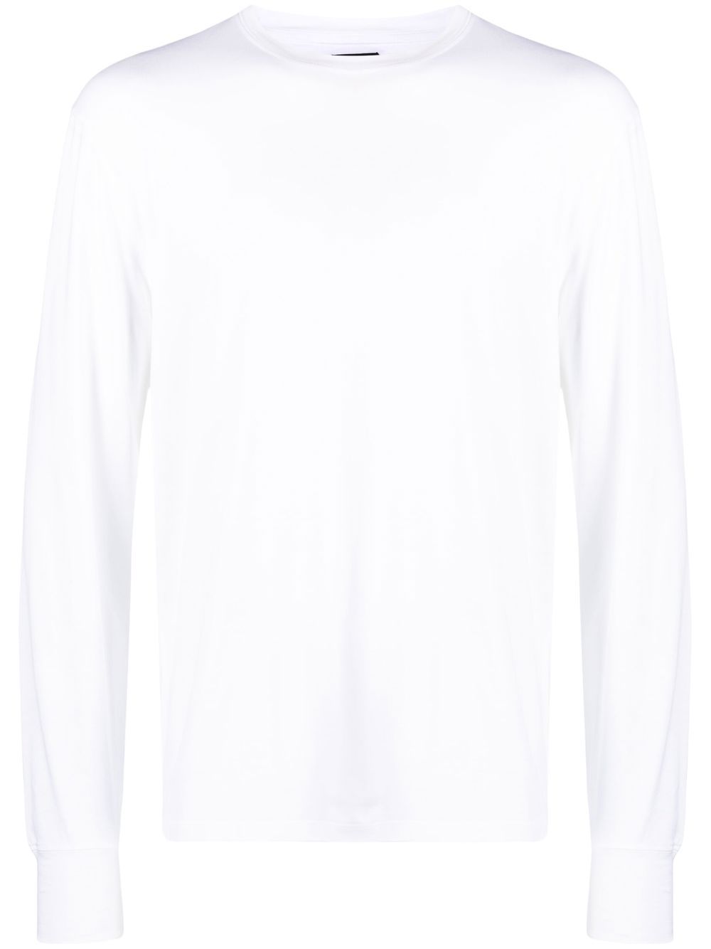 TOM FORD Langarmshirt mit rundem Ausschnitt - Weiß von TOM FORD