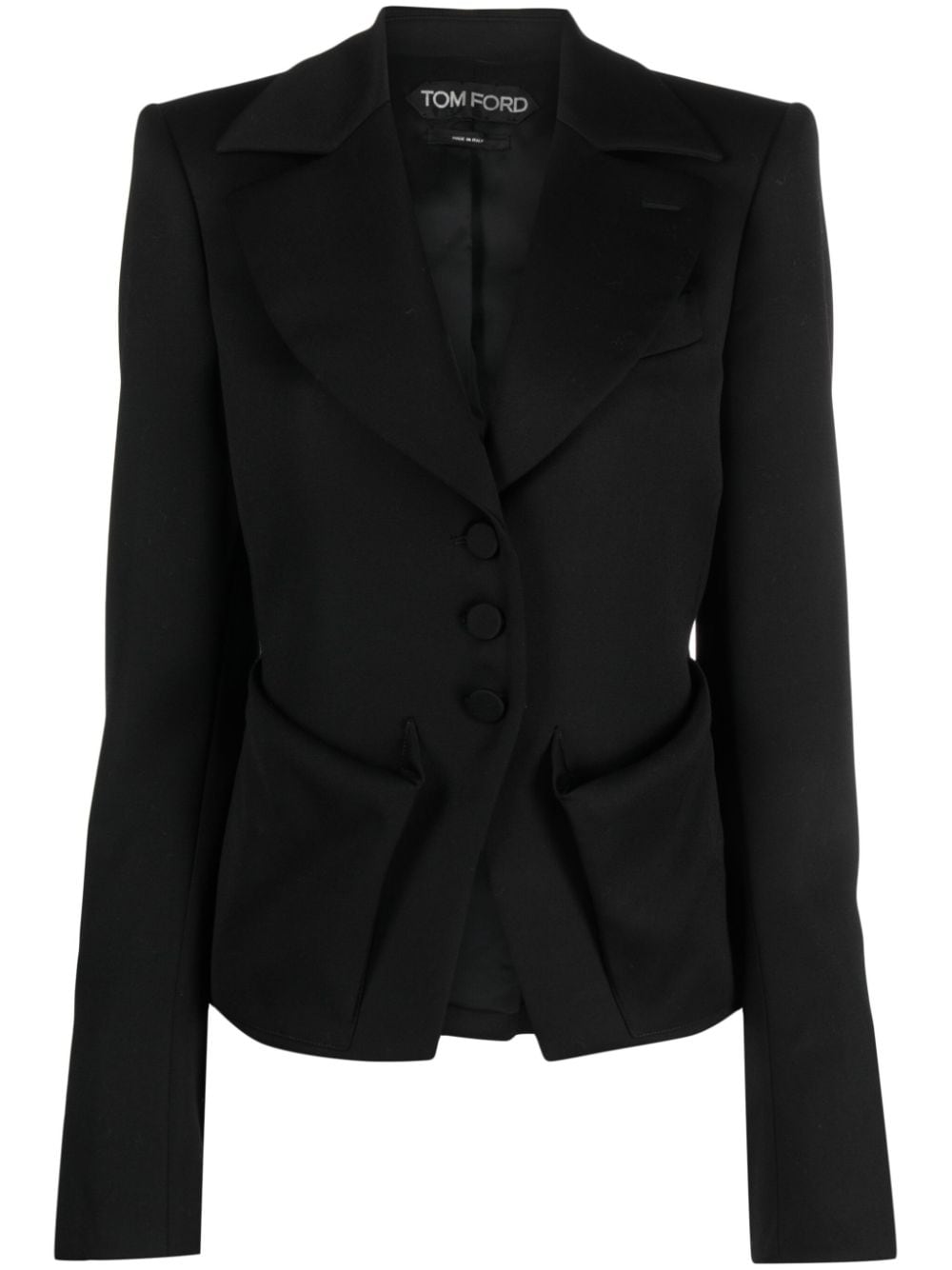 TOM FORD Einreihiger Blazer - Schwarz von TOM FORD