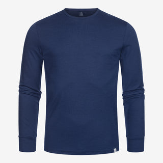 Merino Longsleeve Herren - Marine / M von TOM FYFE