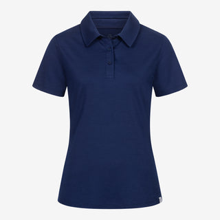 Merino Polo-Shirt Damen - Marine / S von TOM FYFE