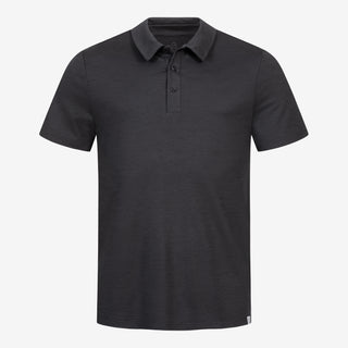 Merino Polo-Shirt Herren - Anthrazit / M Merino Polo-Shirt Herren - Anthrazit / M von TOM FYFE