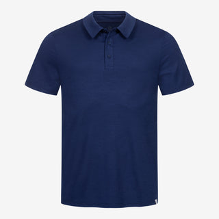 Merino Polo-Shirt Herren - Marine / 3XL von TOM FYFE