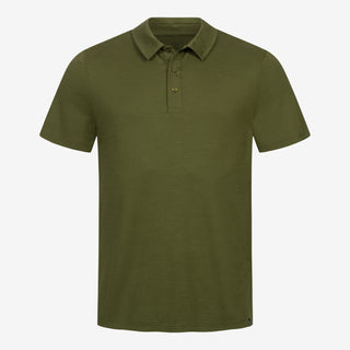 Merino Polo-Shirt Herren - Waldgruen / S Merino Polo-Shirt Herren - Waldgruen / S von TOM FYFE