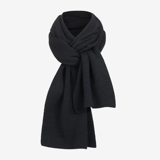 Merino Strickschal Unisex - Schwarz / One Size Merino Strickschal Unisex - Schwarz / One Size von TOM FYFE