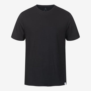 Merino T-Shirt Regular Fit - Schwarz / 3XL von TOM FYFE