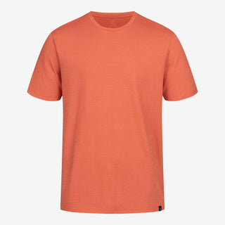 Merino T-Shirt Regular Fit - Terracotta / S von TOM FYFE