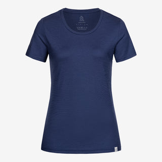 Merino T-Shirt Slim Fit Damen - Marine / M von TOM FYFE