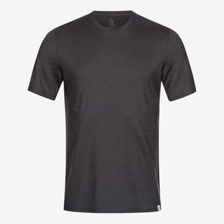 Merino T-Shirt Slim Fit Herren - Anthrazit / S von TOM FYFE